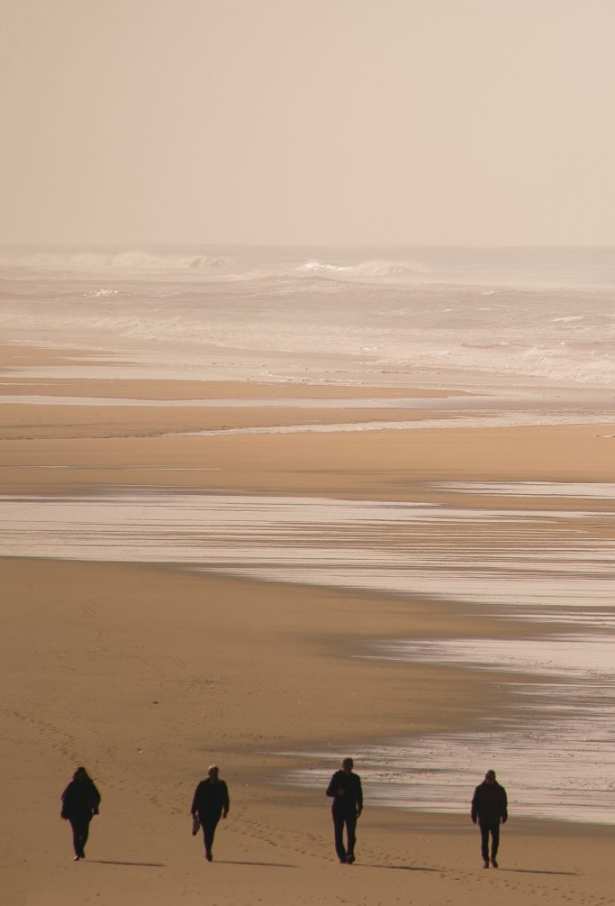 Paysage - Les 4 Hommes - Photographie 